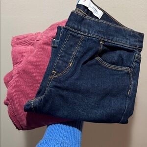 Girls Size 8 Pants Bundle Old Navy and Cat & Jack